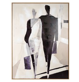 Canva Woman and men, 90x120x4cm