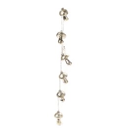 X-mas LED lights Ornament, AA, silver