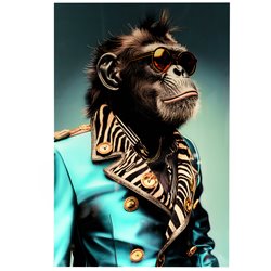 Стеклянная картина Baroque elegance, 60x90x0.4cm