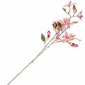 Decorative Flowering cotton branch, 90cm