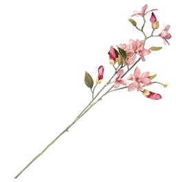 Decorative Flowering cotton branch, 90cm