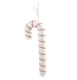BO IND CANDY CANE, 15 LED, H34x12.5x3.5cm