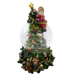 Снежный шар с музыкой "Christmas Tree", H19x13x13cm