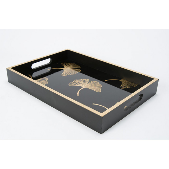 Tray, wooden, 34x24x4.5cm