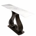 Console Walsend, metal/marble, H85x140x40cm