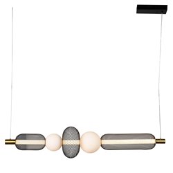 Подвесной светильник Maceira A5, H30-130x112x22cm, LED 24W, 3000K, 2835lm