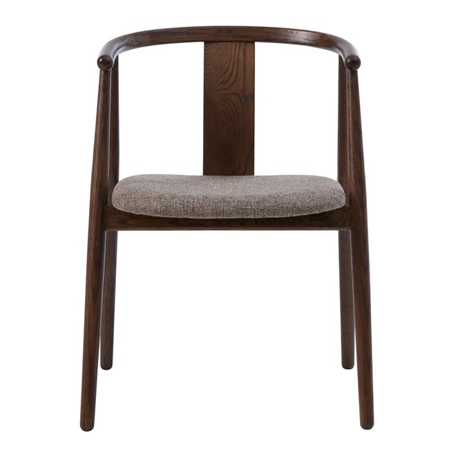 Кресло для отдыха NOLIO 36, дуб, коричневый/обожженный дуб цвет , H76.6x52x59cm