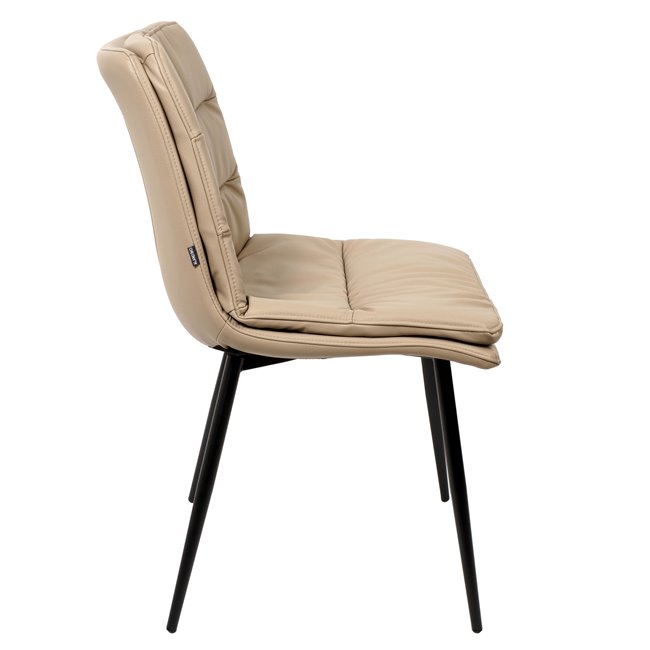Dining chair Tirro 20753 cappuccino, H84.5x62.5x47.5cm, seat height 49.5cm