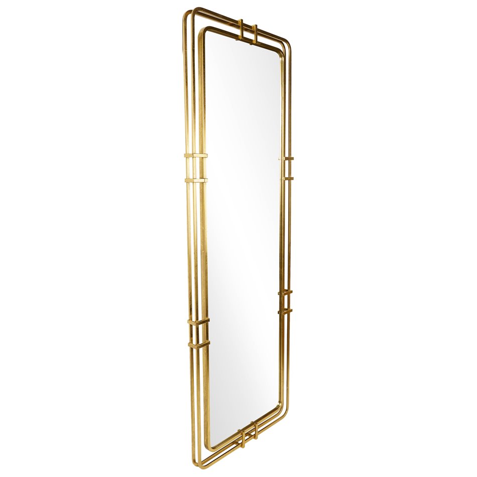 Mirror Barno, gold color, H172x62x4.8cm