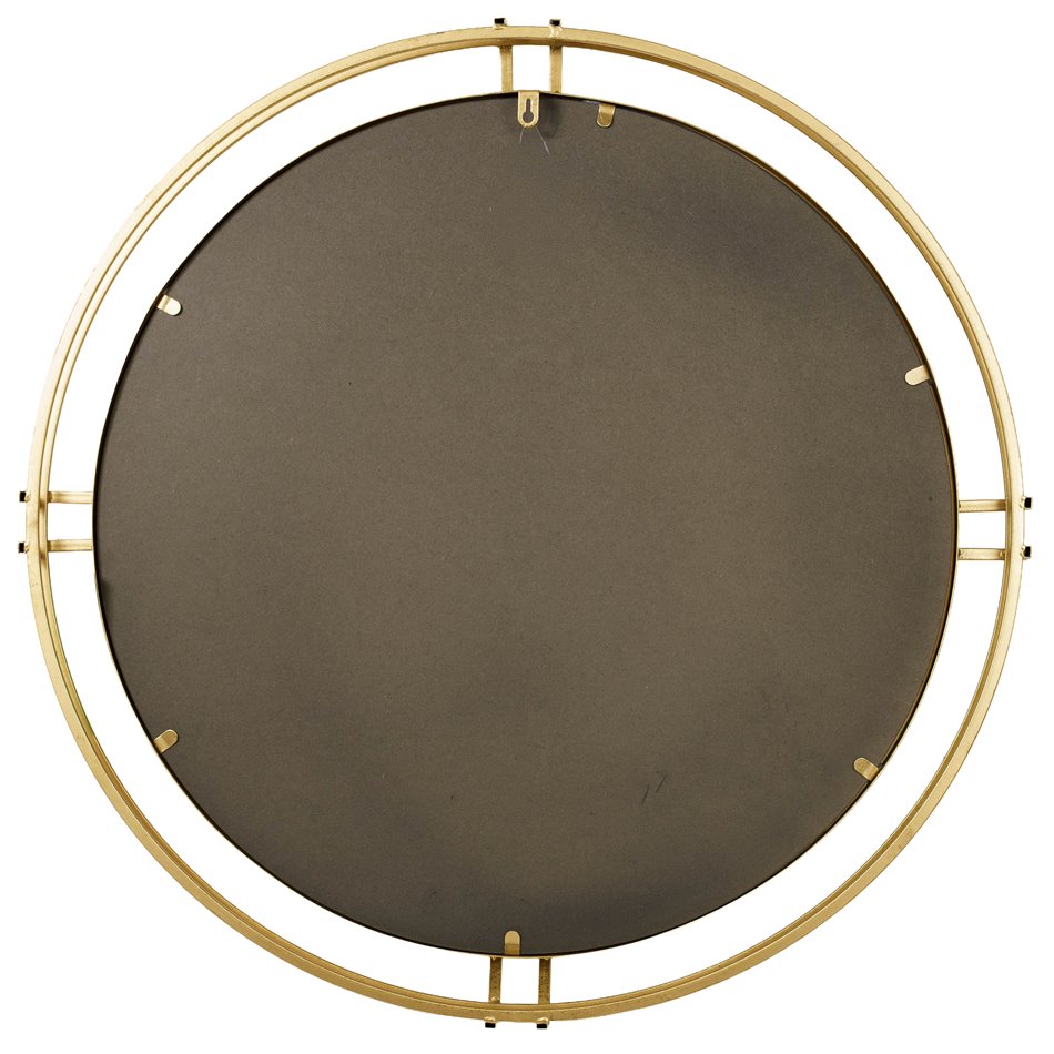 Wall mirror Ballen, gold color, D81x5cm