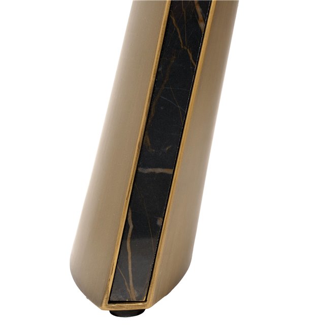 Konsool Fabian, metall/klaas/keraamika, H76x120x40cm