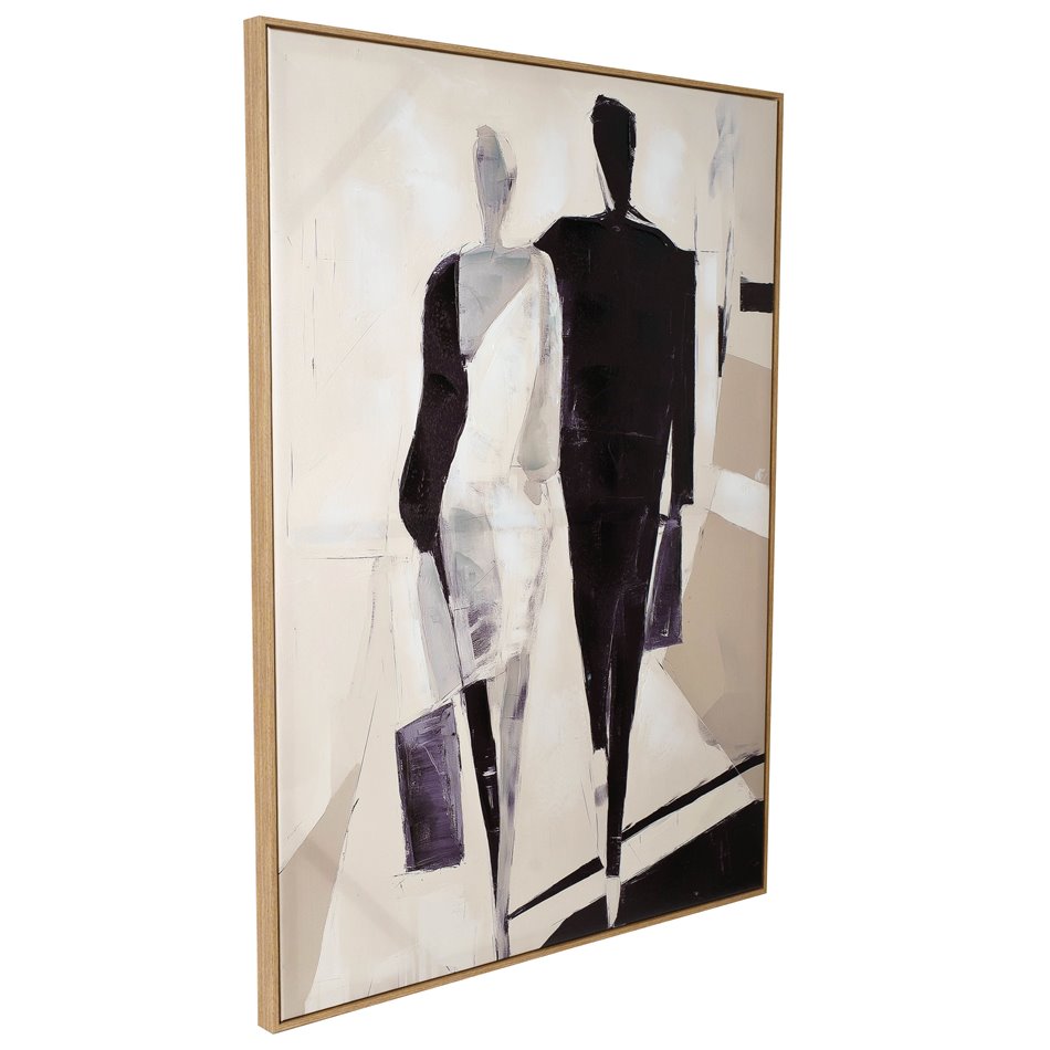 Canva Woman and men, 90x120x4cm