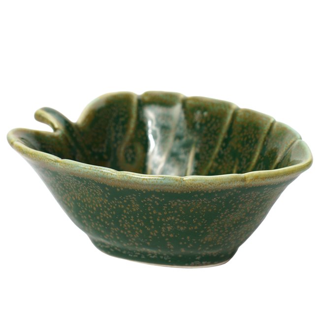 Decorative tray Tarha, green, 12.1x9.2cm H4.5cm