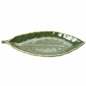 Decorative tray Tarha, green, 22.9x10.2cm H2.2cm