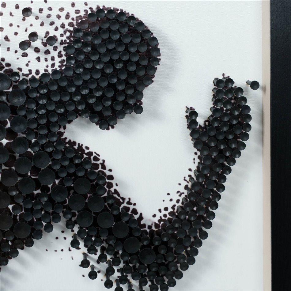 Seinadekoor Runnig man, 100x100cm