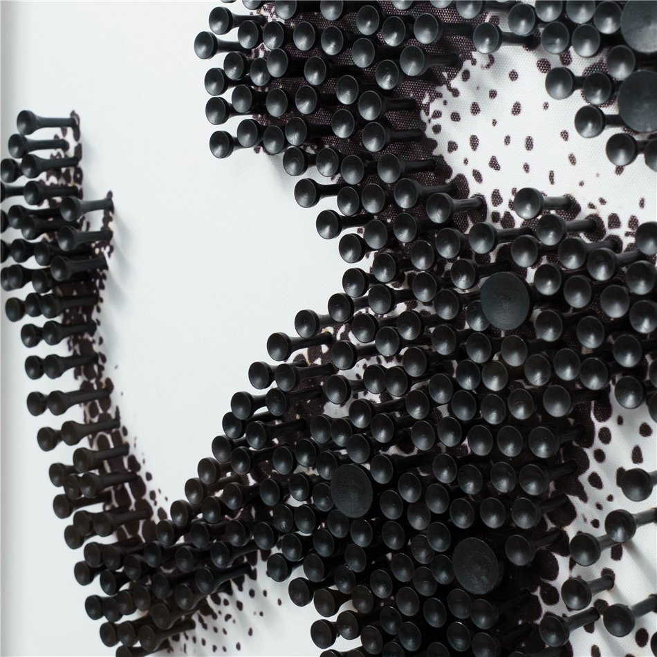 Wall decor Runnig woman, 100x100cm