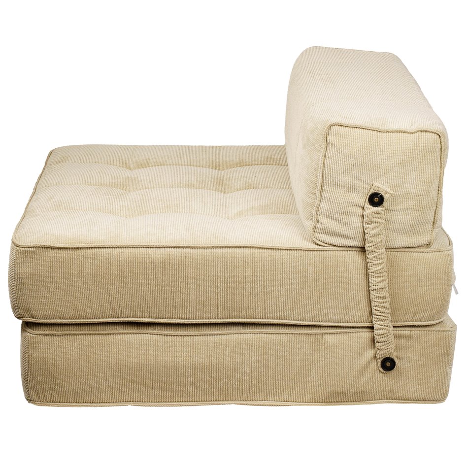 Sofa bed Valady, oatmeal 06, beige, H62x82x86cm, seat height 33cm