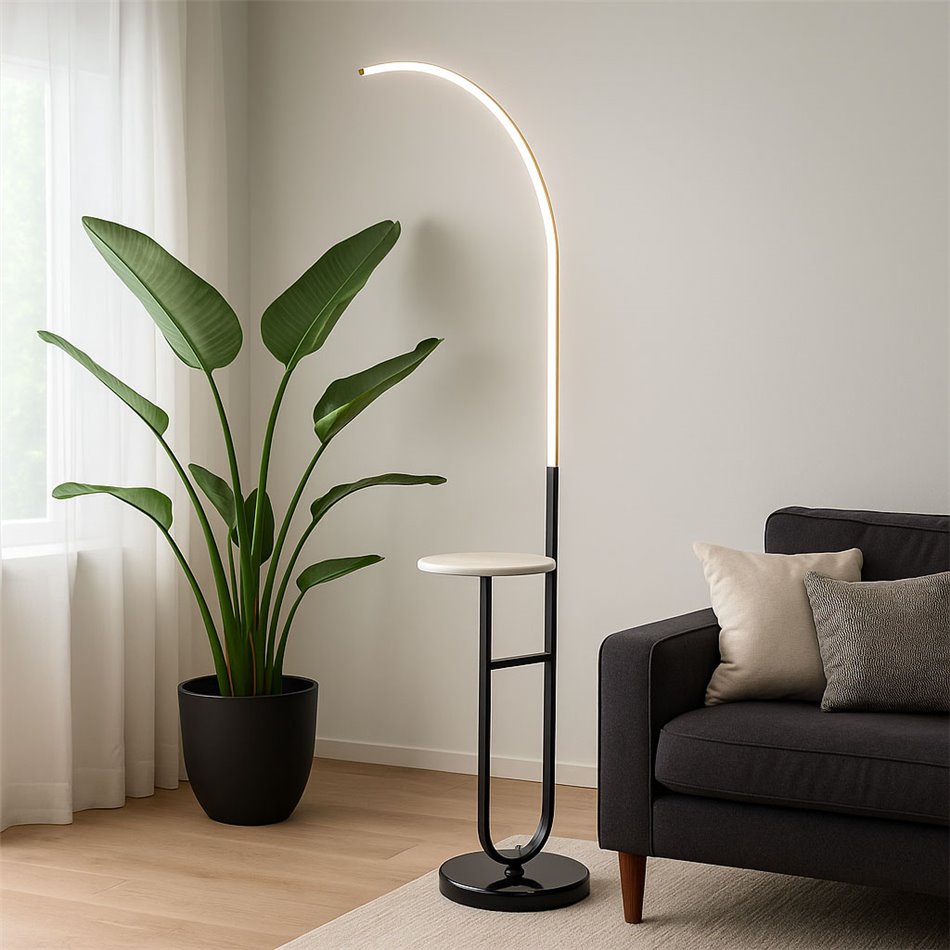 Floor lamp Magliano, H165x70x30cm, LED 15W, 3000K, 2835lm 