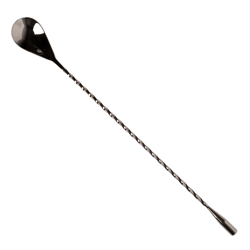 Twisted spoon Moonlight, silver color, 30x3x0.5cm