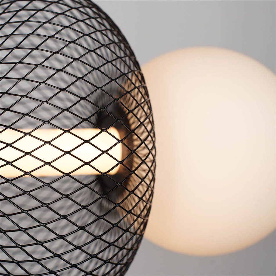 Pendant lamp Maceira A5, H30-130x112x22cm, LED 24W, 3000K, 2835lm