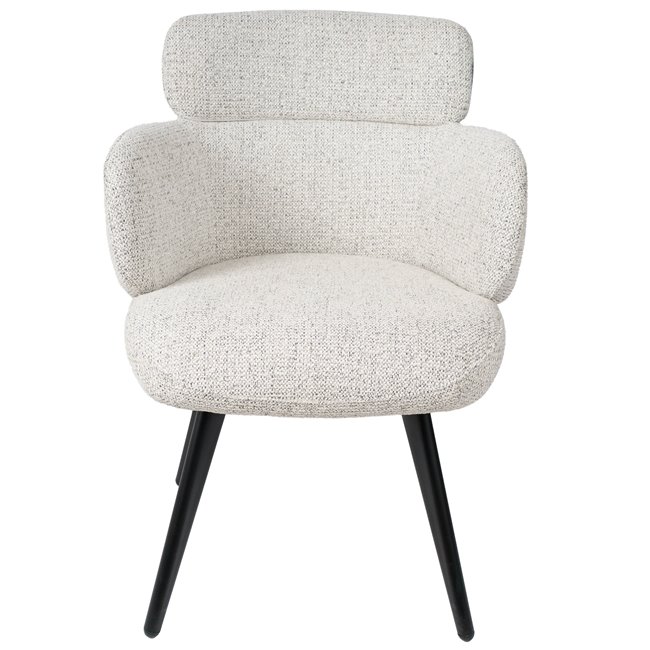 Dining chair Olivone, light grey 104, H82x58x60cm