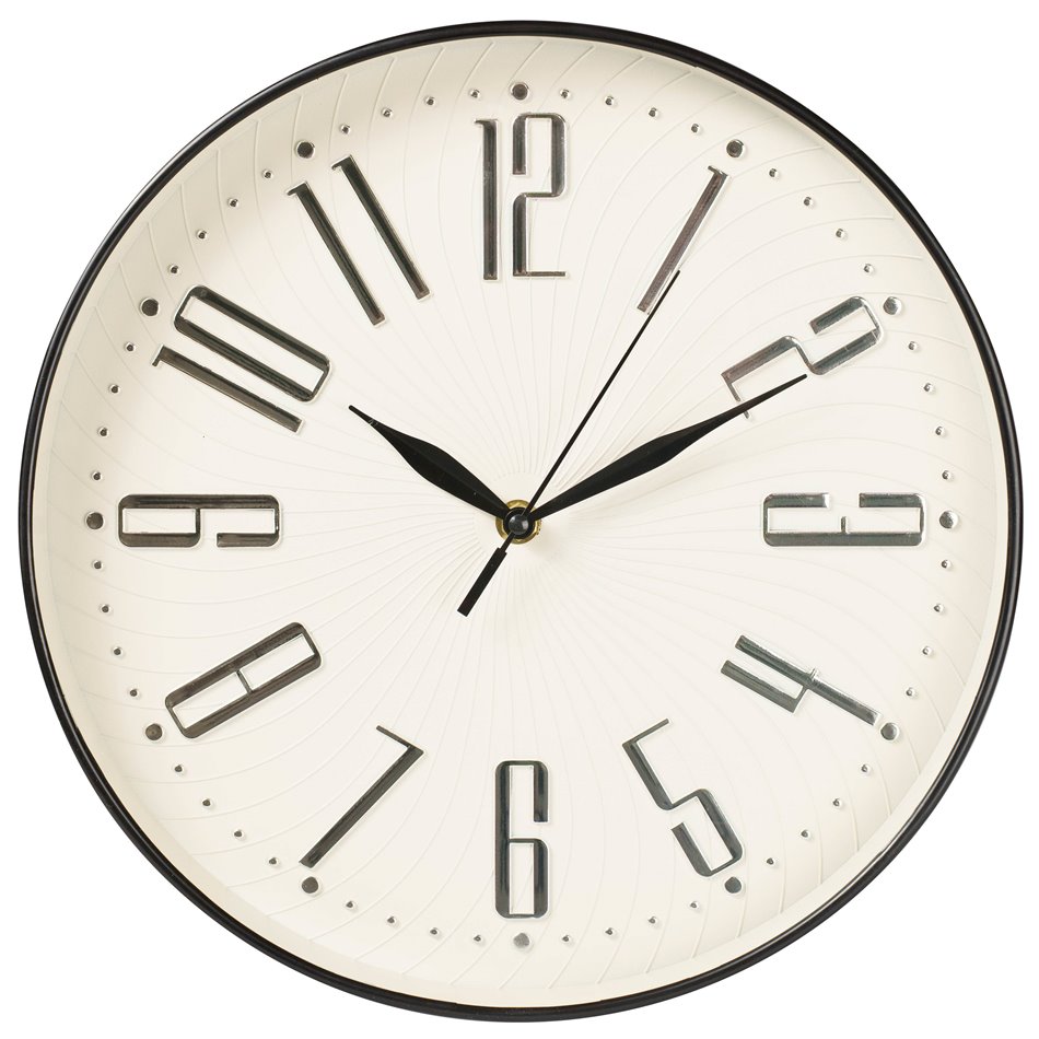 Wall clock Zante, D30.5x4.2cm