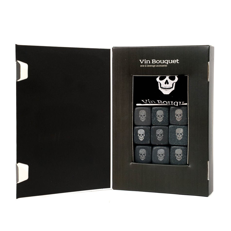 Chill Skull set 9 ice cubes, H2x2x2cm