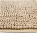 Bath mat Chenille, beige, 50x80cm