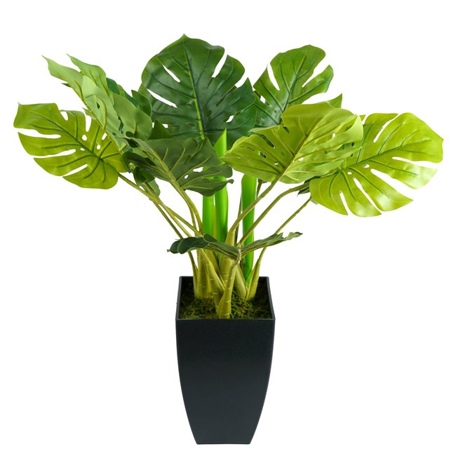 Artificial green plant, H70x67x55cm 