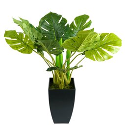 Artificial green plant, H70x67x55cm 