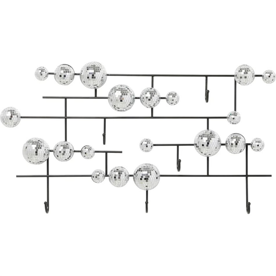 Coat rack Disco Balls, H45x79x6cm