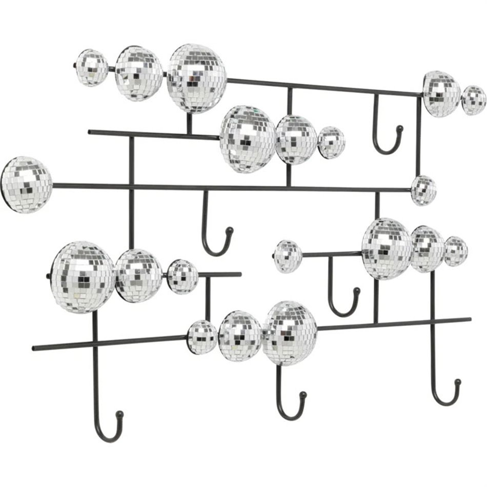 Coat rack Disco Balls, H45x79x6cm