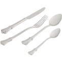 Cutlery set Andrina Silver for 4 persons, 16 pcs., H25x14x6cm