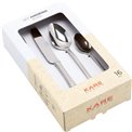 Cutlery set Andrina Silver for 4 persons, 16 pcs., H25x14x6cm