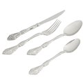 Cutlery set Attina Silver for 4 persons, 16 pcs., H25x14x6cm