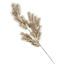 Dekoratiivne oks Pines H, šampanja värvi, H60x16cm