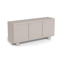 Sideboard Acage, light gray, MDF, H75x40x160cm