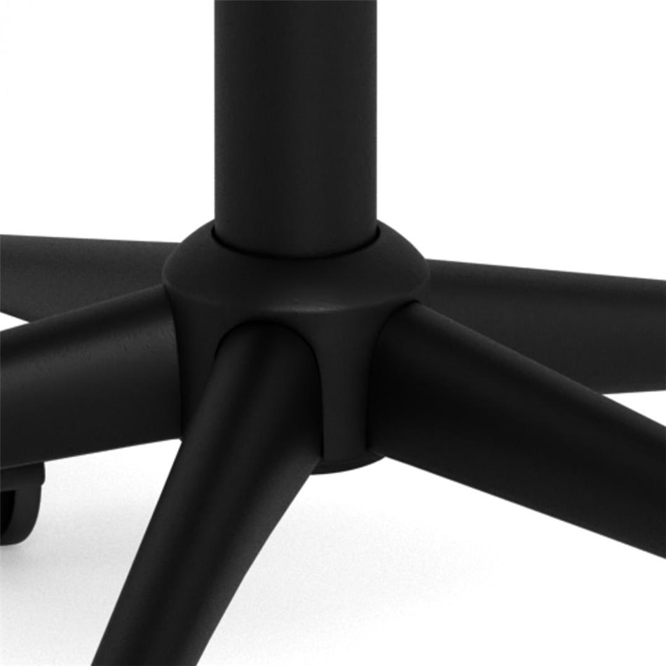 Офисное кресло Aklan, вращающееся, бежевое, сталь/полиэстер, H77x49,5x49см, высота сиденья 44,5-54,5см