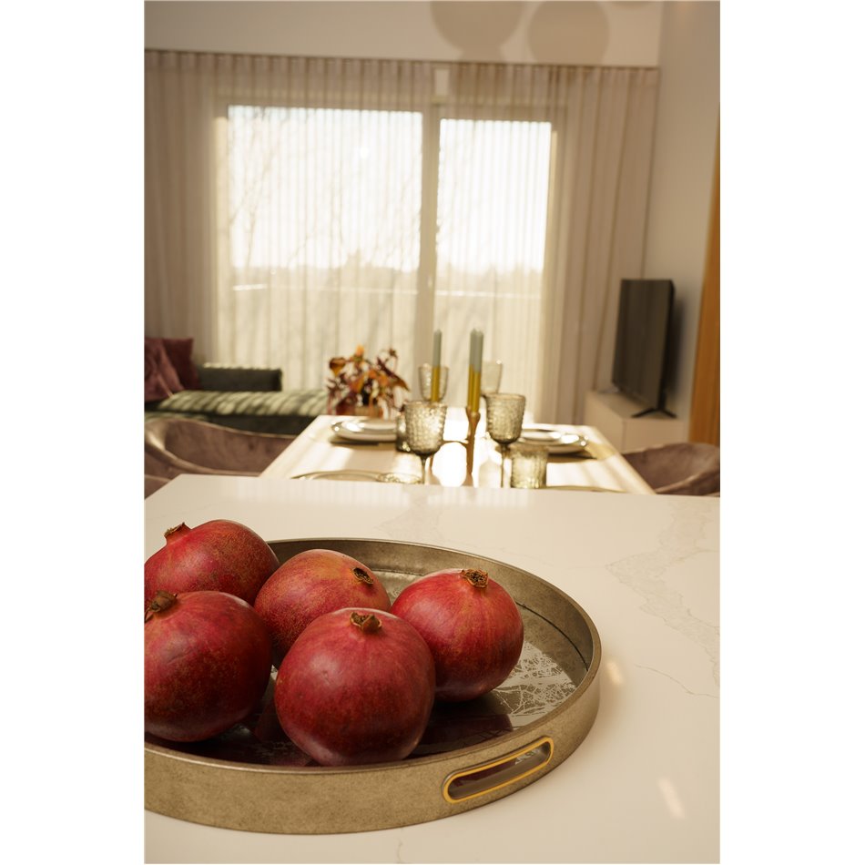 Dekoratiivne kandik Furiollo L, D45cm, H3cm