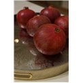 Decorative tray round Furiollo M, D36.7cm, H4cm