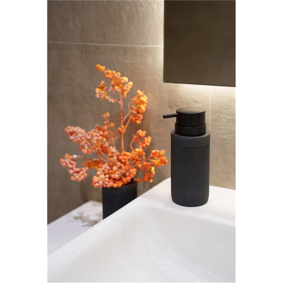 Дозатор для мыла Ardoise Onyx, H17.4cm, D7cm