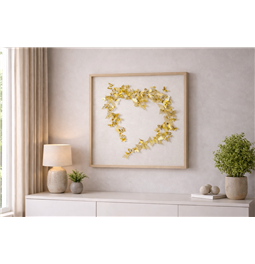 Seinadekoor Butterflies, 90x90cm