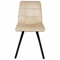 Dining chair Tauton 23, camel color, H85x56x40cm, seat height 48cm