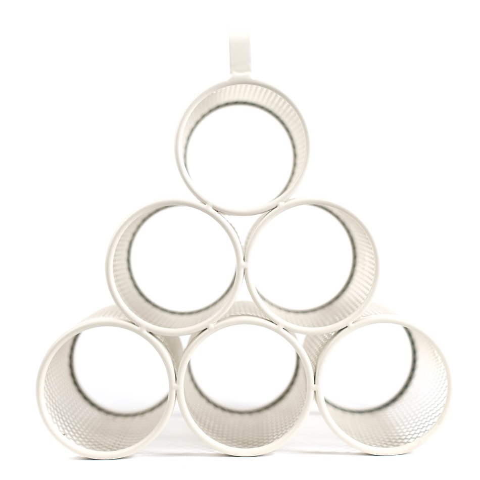 Wine rack Mayaj, beige, H30x28x18.5cm