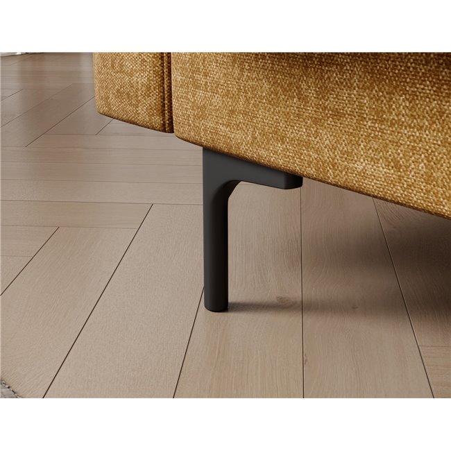 Diivanvoodi Eroneyy, pikendatav, Manhattan 45, samet, kollane, H86x212x89cm