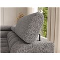 U-shaped sofa Elferaria R, sleeping function, Pellerito 20, grey, H93x358x202cm