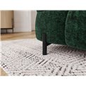 Sofa bed Efestello, sleeping function, Amore 35, boucle, dark green, H96x260x100cm