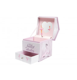 Music box Ballerina, H16x14.2x14cm