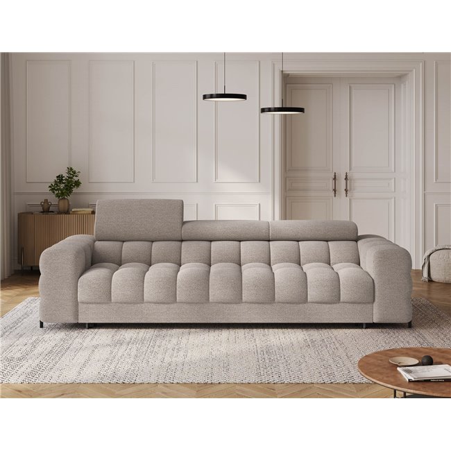 Diivanvoodi Efestello, pikendatav, Royal 18, bukleekangas, beež, H96x260x100cm