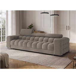 Diivanvoodi Efestello, pikendatav, Royal 20, bukleekangas, pruun, H96x260x100cm